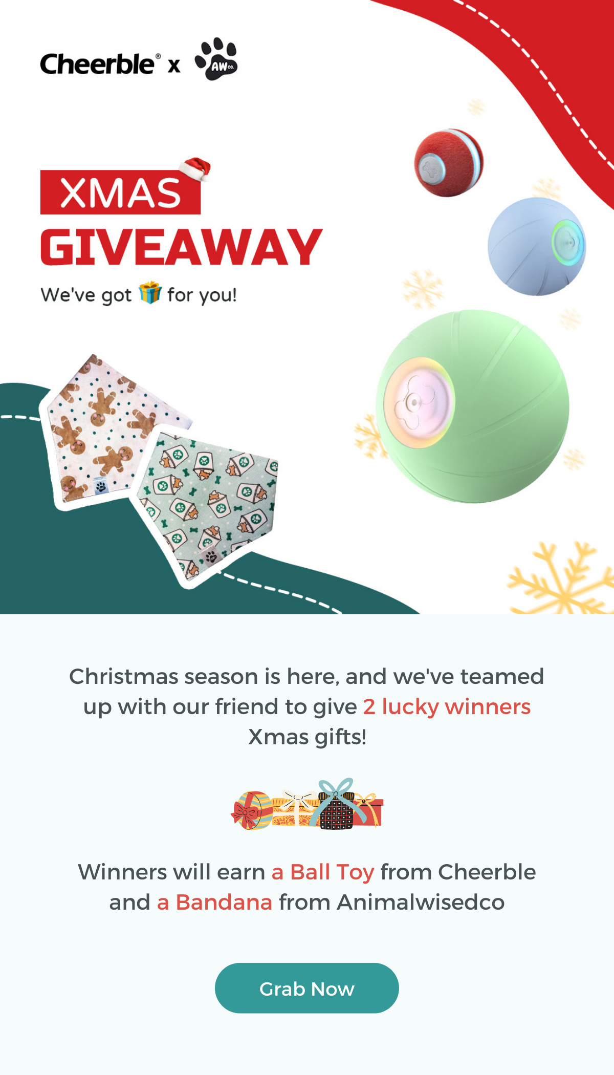 2022 Xmas Giveaway from Cheerble